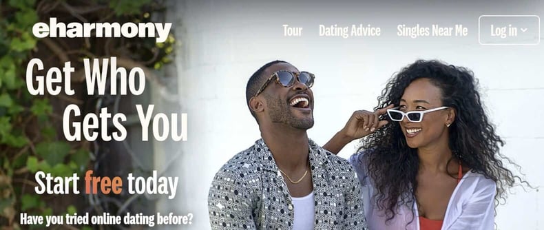 eharmony homepage eharmony homepage
