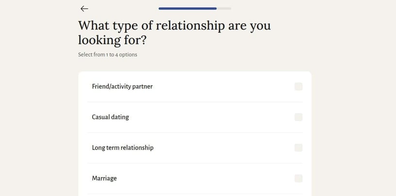 Jdate question: What type of relationship are you looking for? Jdate question: What type of relationship are you looking for?