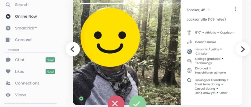 Zoosk profile