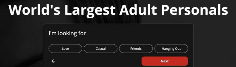 World's largest adult personals World's largest adult personals