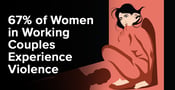 67% of Women in Working Couples Experience Violence