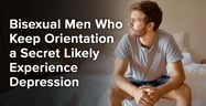 Bisexual Men Who Keep Orientation a Secret  Likely Experience Depression