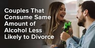 Couples That Consume Same Amount of Alcohol Less Likely to Divorce