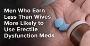 Men Who Earn Less Than Wives More Likely to Use Erectile Dysfunction Meds