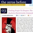 The Zeros Before the One