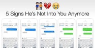 5 Signs He’s Not Into You Anymore