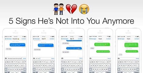 5 Signs Hes Not Into You Anymore