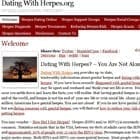 Dating with Herpes