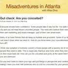 Misadventures in Atlanta