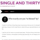 Single and 30-Something