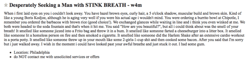 Desperately seeking stink breath