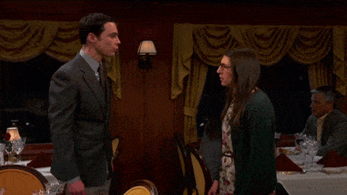 Sheldon and Amy - "The Big Bang Theory"