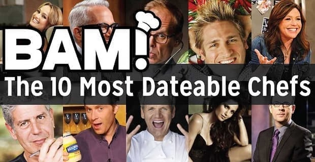 Bam The 10 Most Dateable Celebrity Chefs