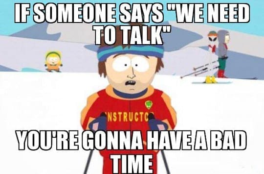 Avoid serious topics for several months Avoid serious topics for several months