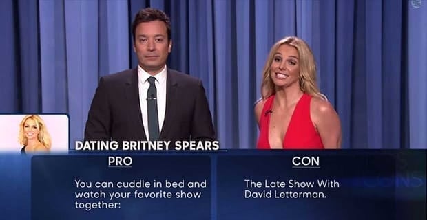 Britney Spears Is Now On Tinder Thanks To Jimmy Fallon