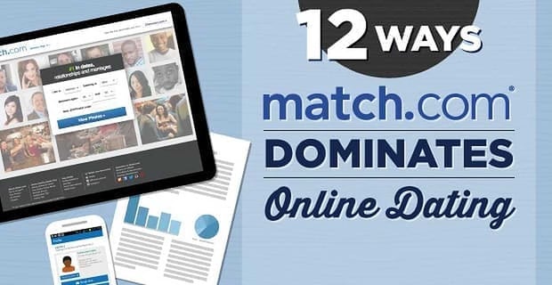 12 Ways Match Com Dominates Online Dating