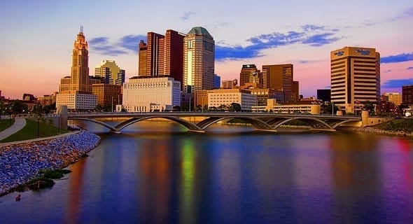 1. Columbus, Kansas â 137,281 single males 1. Columbus, Ohio â 137,281 unmarried men