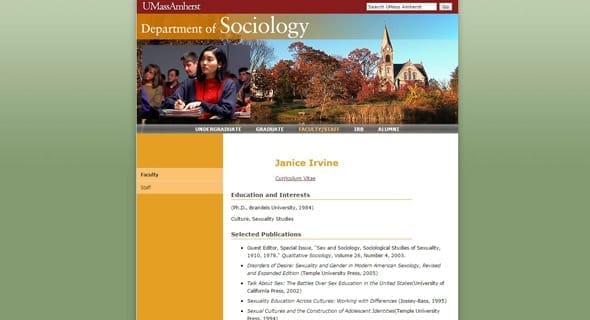 Do those who study sexuality do "dirty work"?