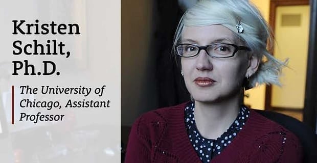 Dr Kristen Schilt Sex Segregated Spaces And Its Effects On Transgender People