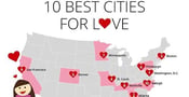 10 Best Cities for Finding Love