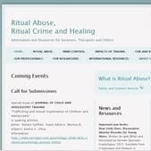 Ritual Abuse, Ritual Crime and Healing