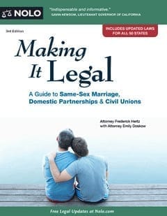 The cover of the "Making It Legal" book