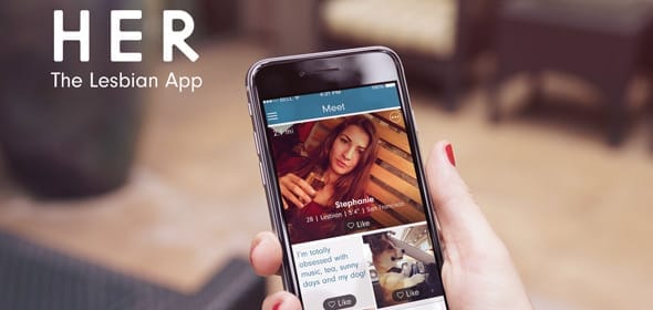 The HER app The HER app
