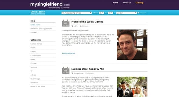Not just a dating site but a community