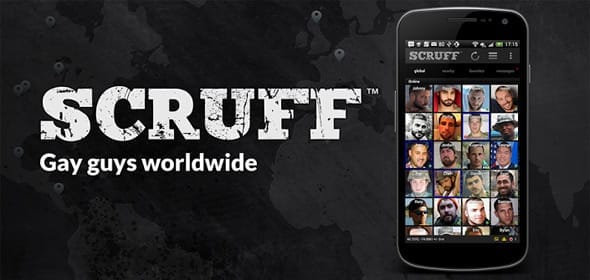 The SCRUFF app The SCRUFF app