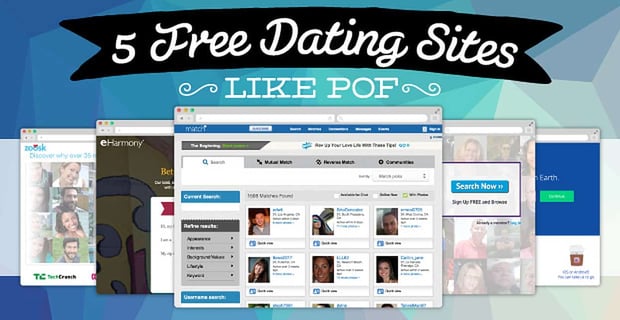 Free Dating Sites Like Pof