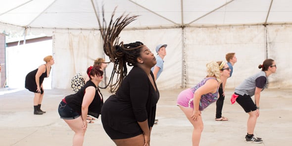 Photo of A-Camp dance class