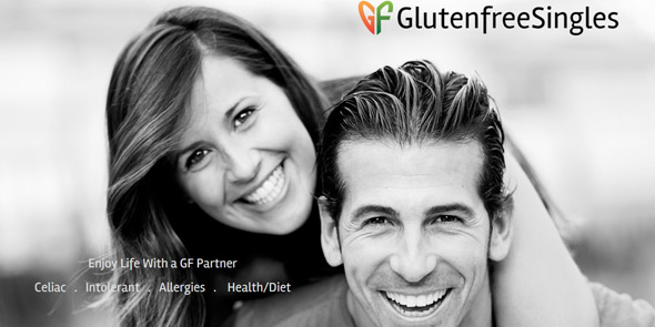 Screenshot of GlutenFreeSingles.com homepage