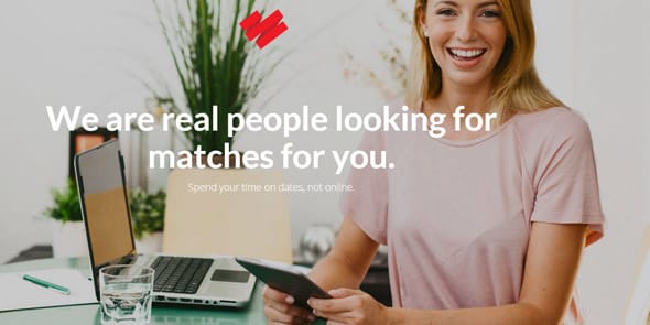 Screenshot of DatingRing.com homepage