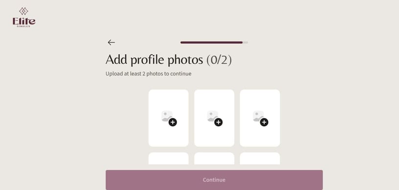 Elite Singles photo upload Elite Singles photo upload