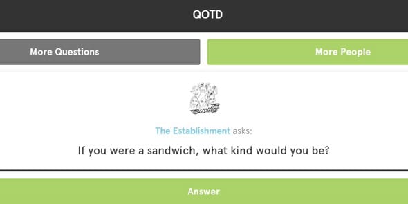 Photo of Siren's Questions of the Day