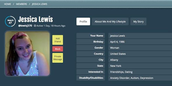 Screenshot of Special Bridge profile