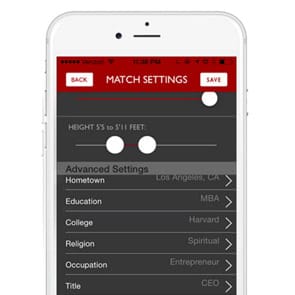 Photo of The Dating Lounge Strategic Match Settings