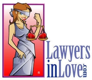 An image of the Lawyers in Love logo