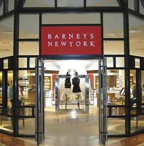 Photo of the Barney's New York store