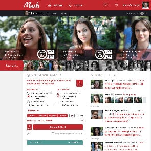 Photo of the Mesh dashboard