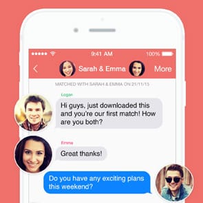 Photo of the Double group chat feature