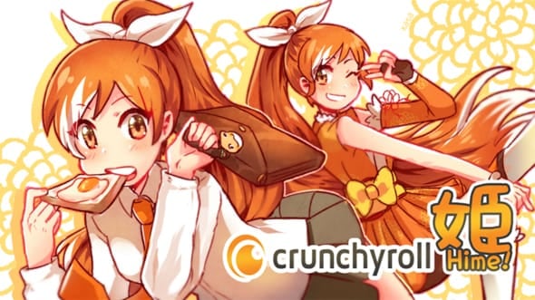 Crunchyroll mascot Crunchyroll-Hime