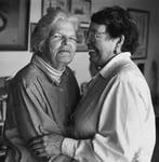 Photo of Del Martin and Phyllis Lyon