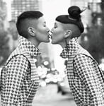 Photo of Jenny Shimizu and Michelle Violy Harper