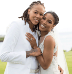 Photo of Seimone Augustus and Michelle LaTaya Varner 