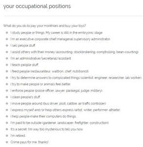 Screenshot of a Lesbotronic sign-up question