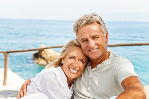 Photo of a happy mature couple