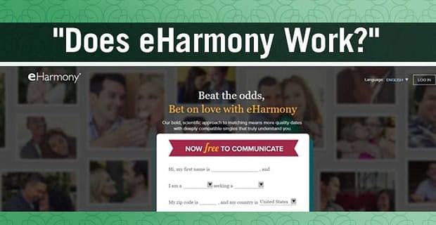 Does Eharmony Work