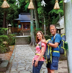 Photo of a couple on a Country Walkers tour Photo of a couple on a Country Walkers tour