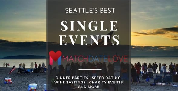 Screenshot of Match Date Love's singles events page